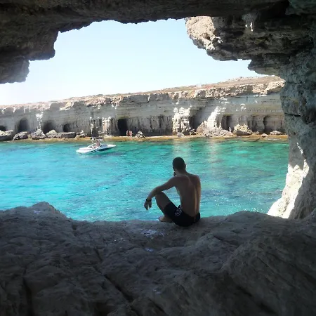 شقة Family And Friends Flat Close To The Sea, Free Internet أيا نابا